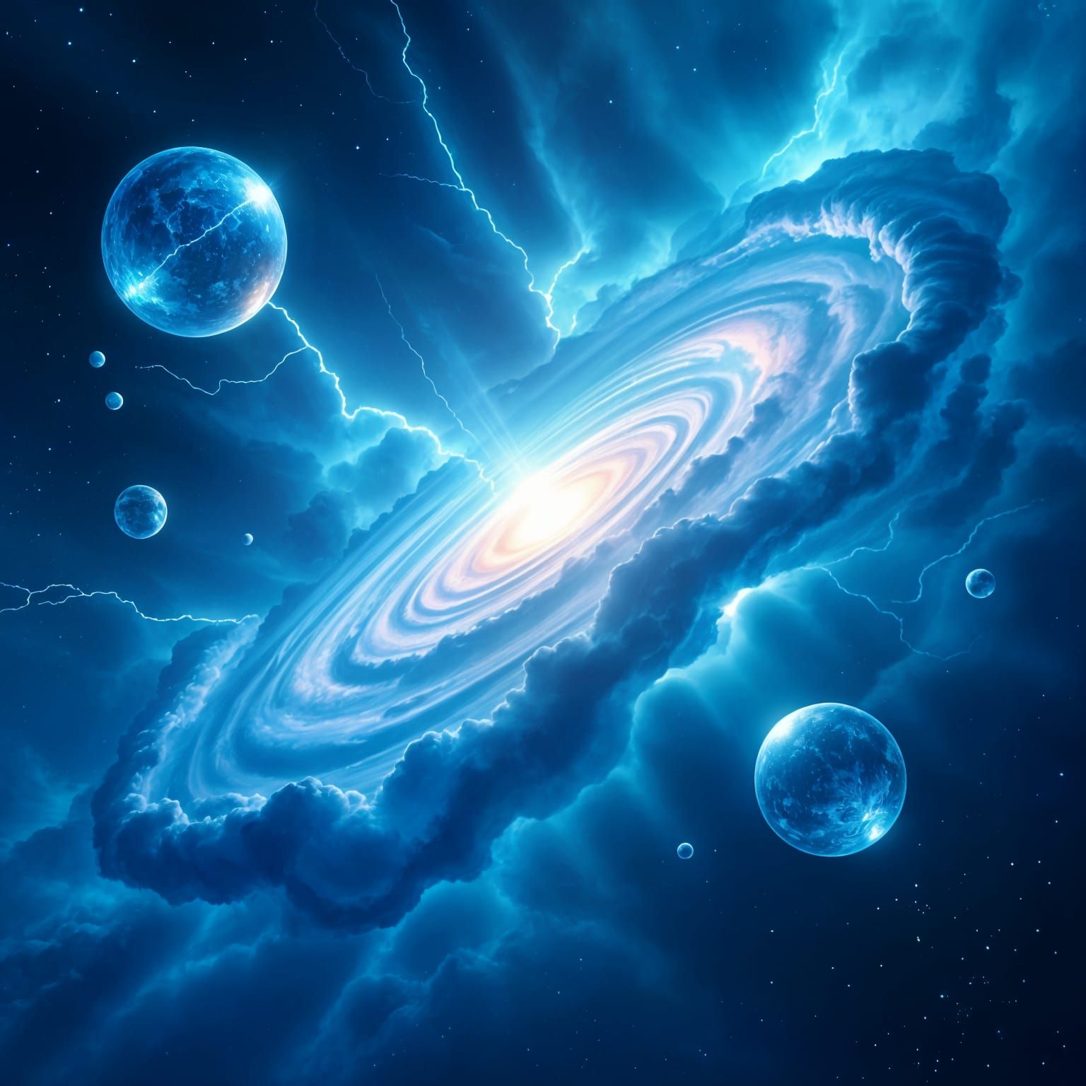 Colossal Interstellar Cloud in Deep Space