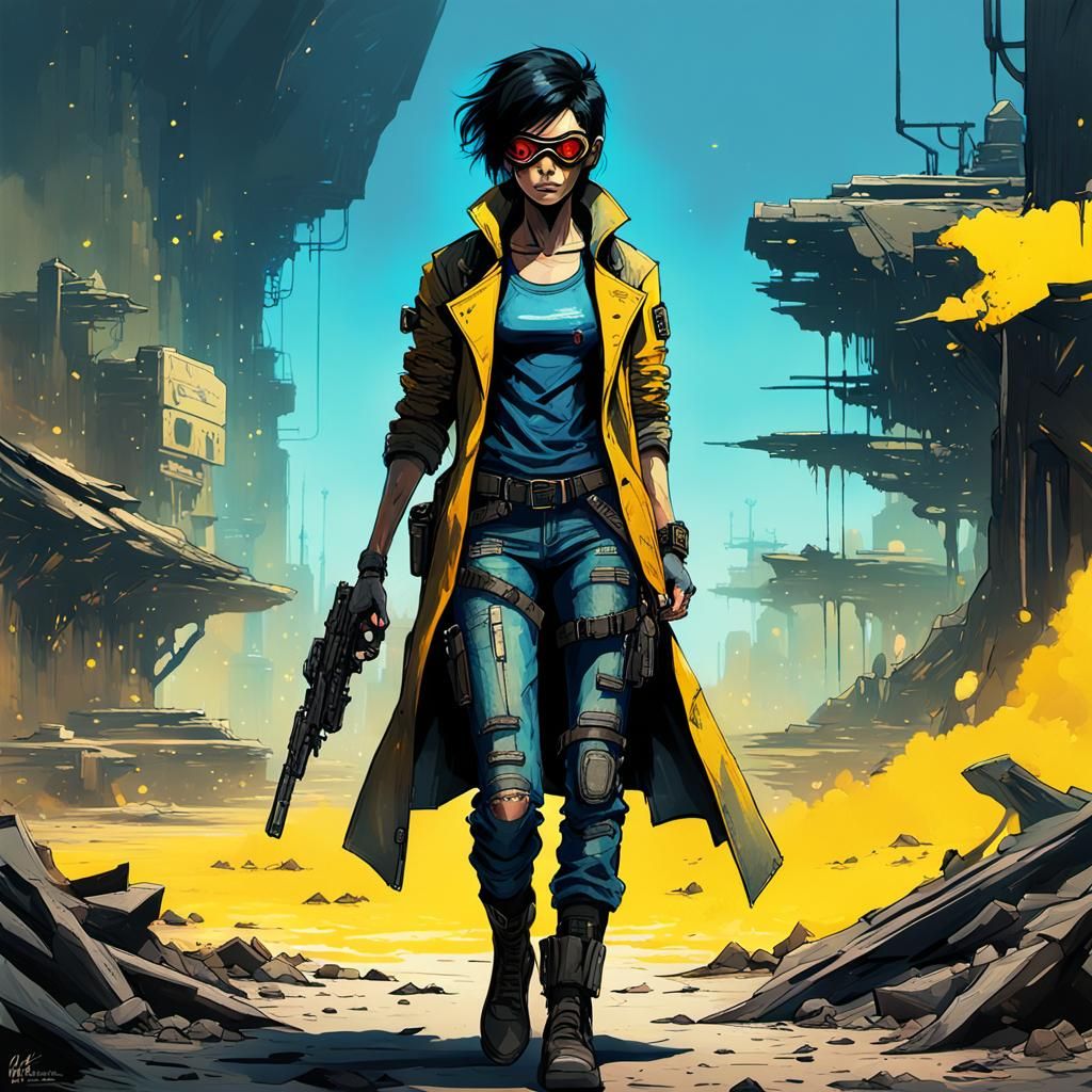 Old Post-Apocalyptic Series #05: Wasteland Warrior