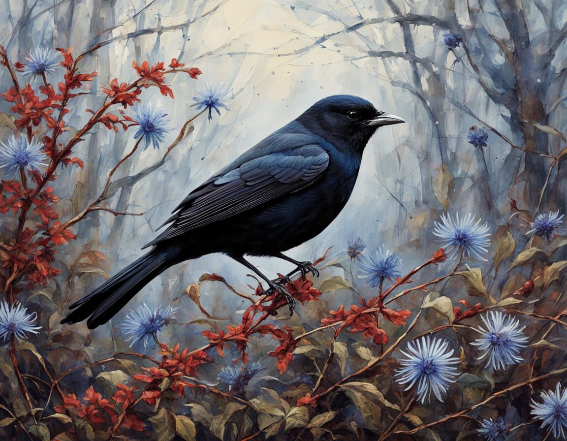 Whispers of Autumn Decay in a Haunting Landscape