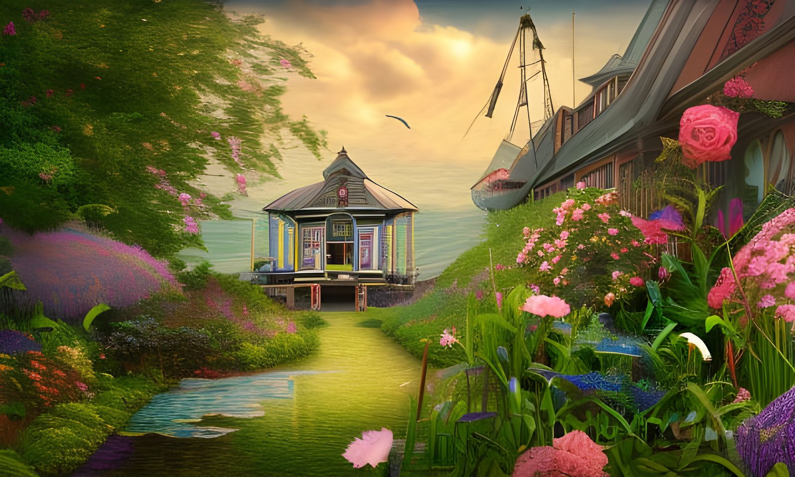 Victorian Boat House