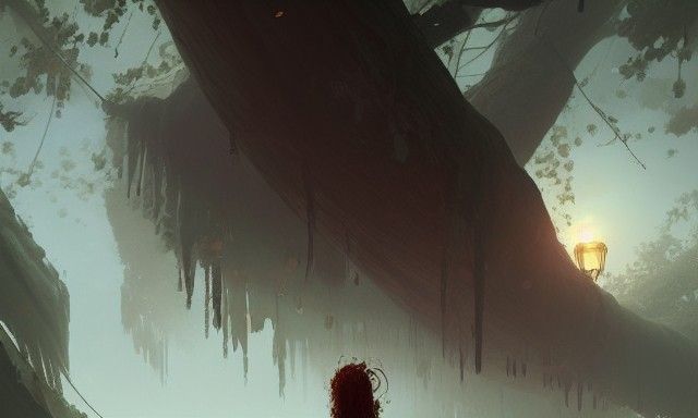 Decaying Heart: Detailed Digital Art by Rutkowski