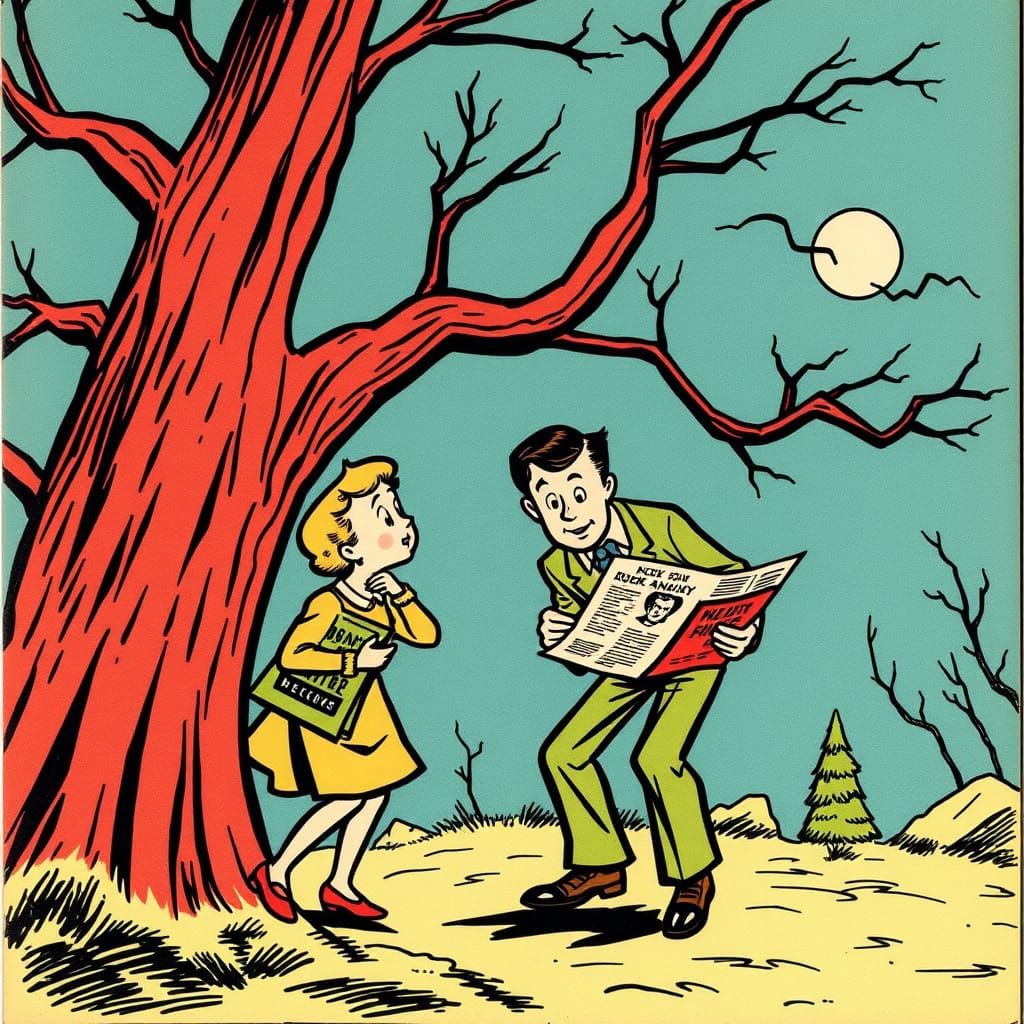 1950s Newspaper Comics Emerge into Reality