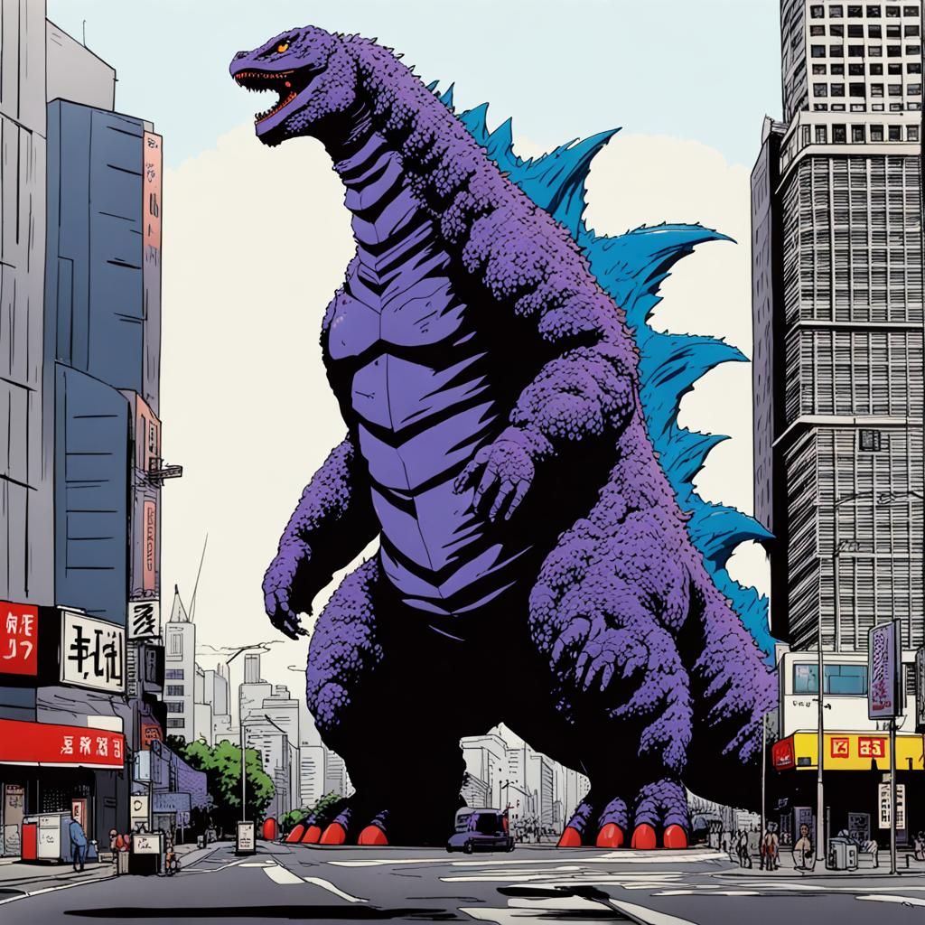 Quiero ver a Godzilla al estilo de Hideaki Anno.