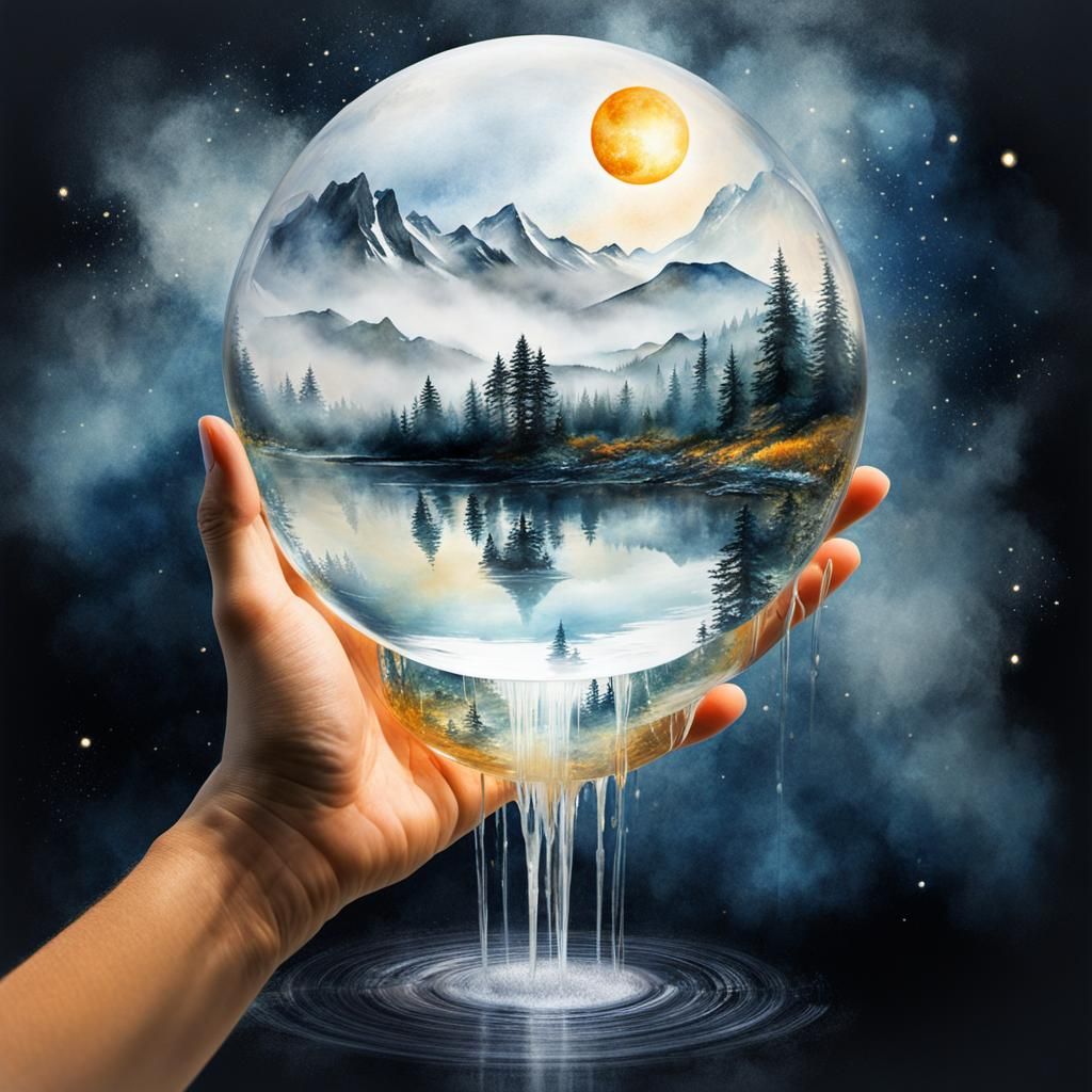 Dreamland of the Mind: Double Exposure Art