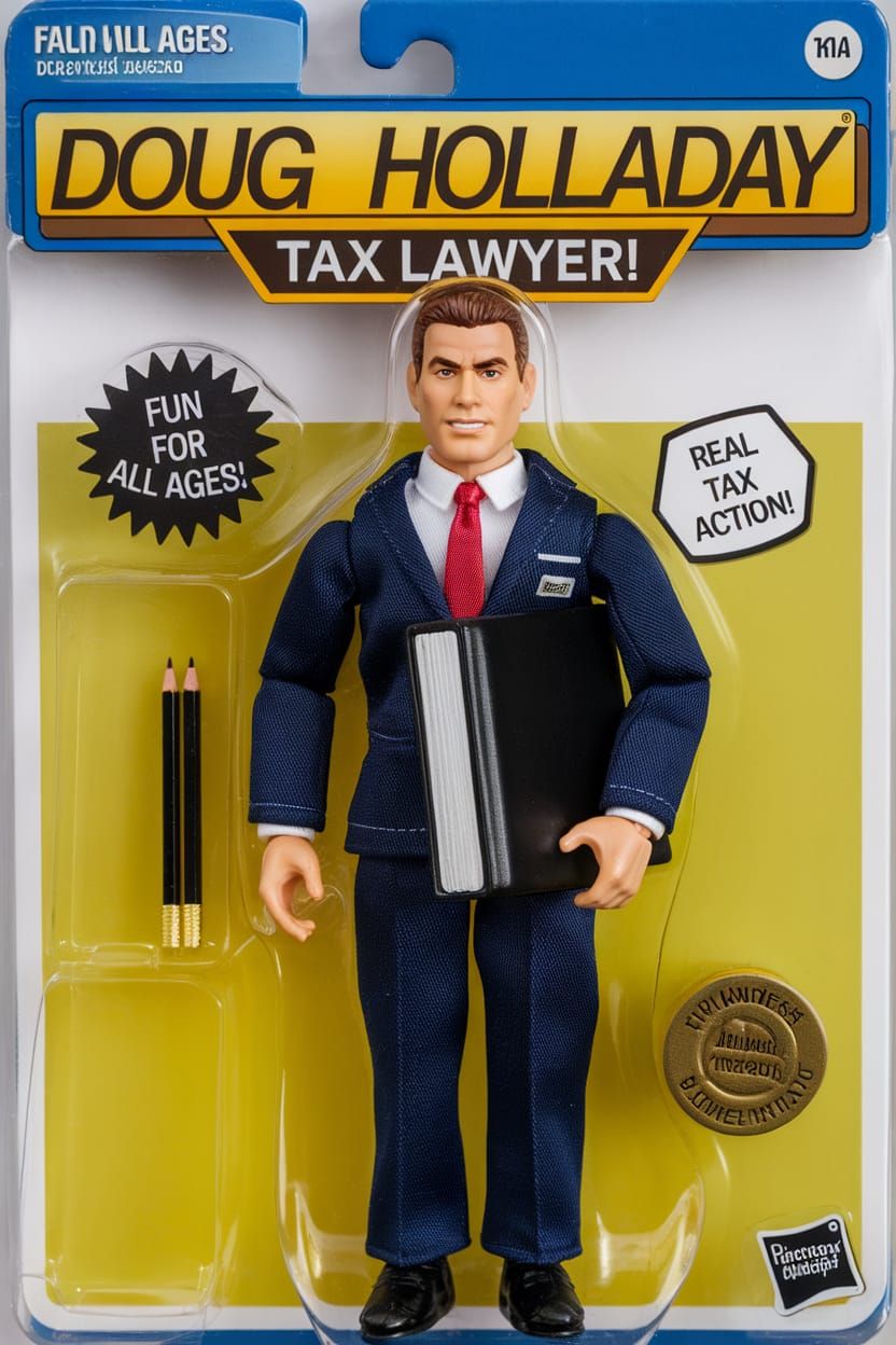 Doug Holladay: TAX LAWYER! Action Figure
