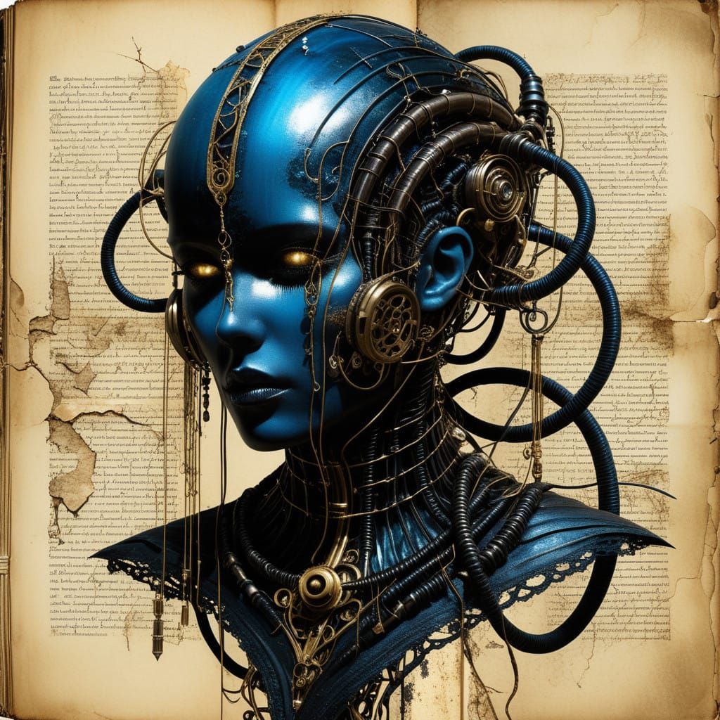 Human Form Transcends in Haunting Cyberization Scene