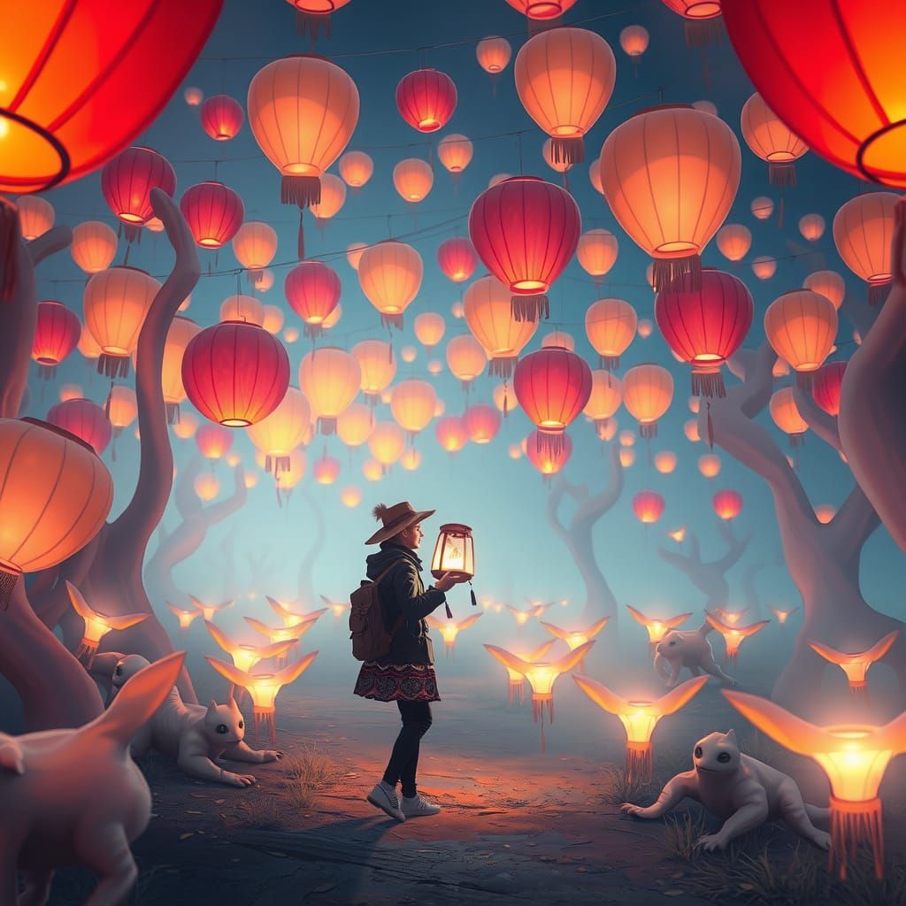 Luminous Festival: A Traveler's Dream in Digital Art