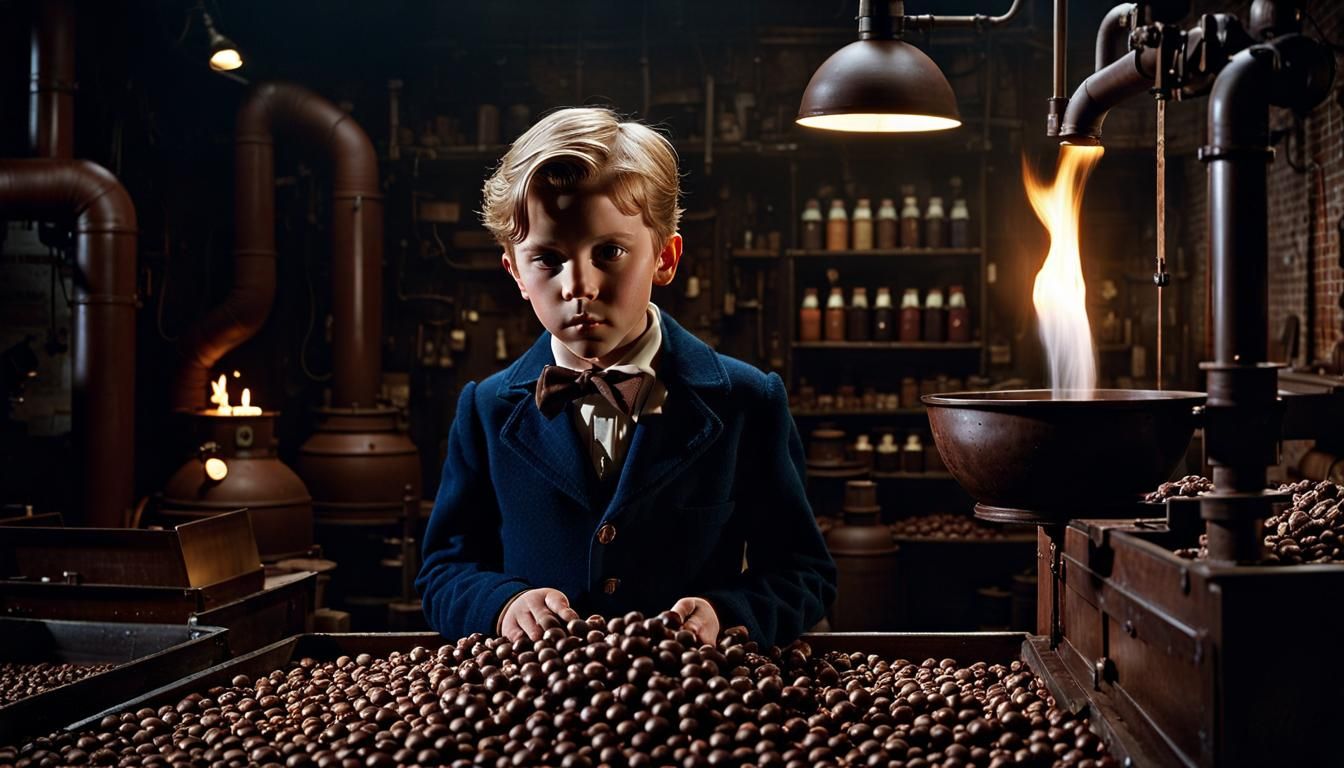 Charlie's Fading Chocolate Factory: A Cinematic Portrait