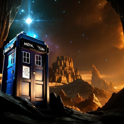 Doctor Who Chibi Action Figure Diorama