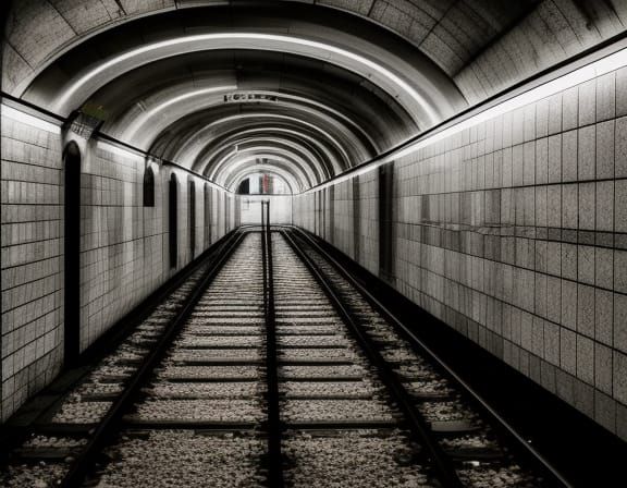 Eerie Abandoned Subway Station: Liminal Spaces