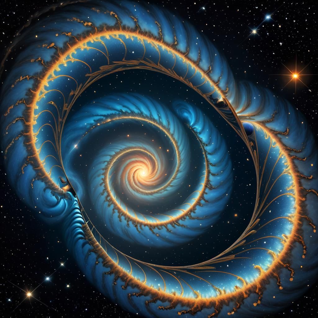 Resonant Stellar Helices: A Convergence of Cosmic Art