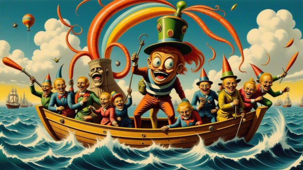 Jack the Whipper Spins Amidst Fools Fishing for People