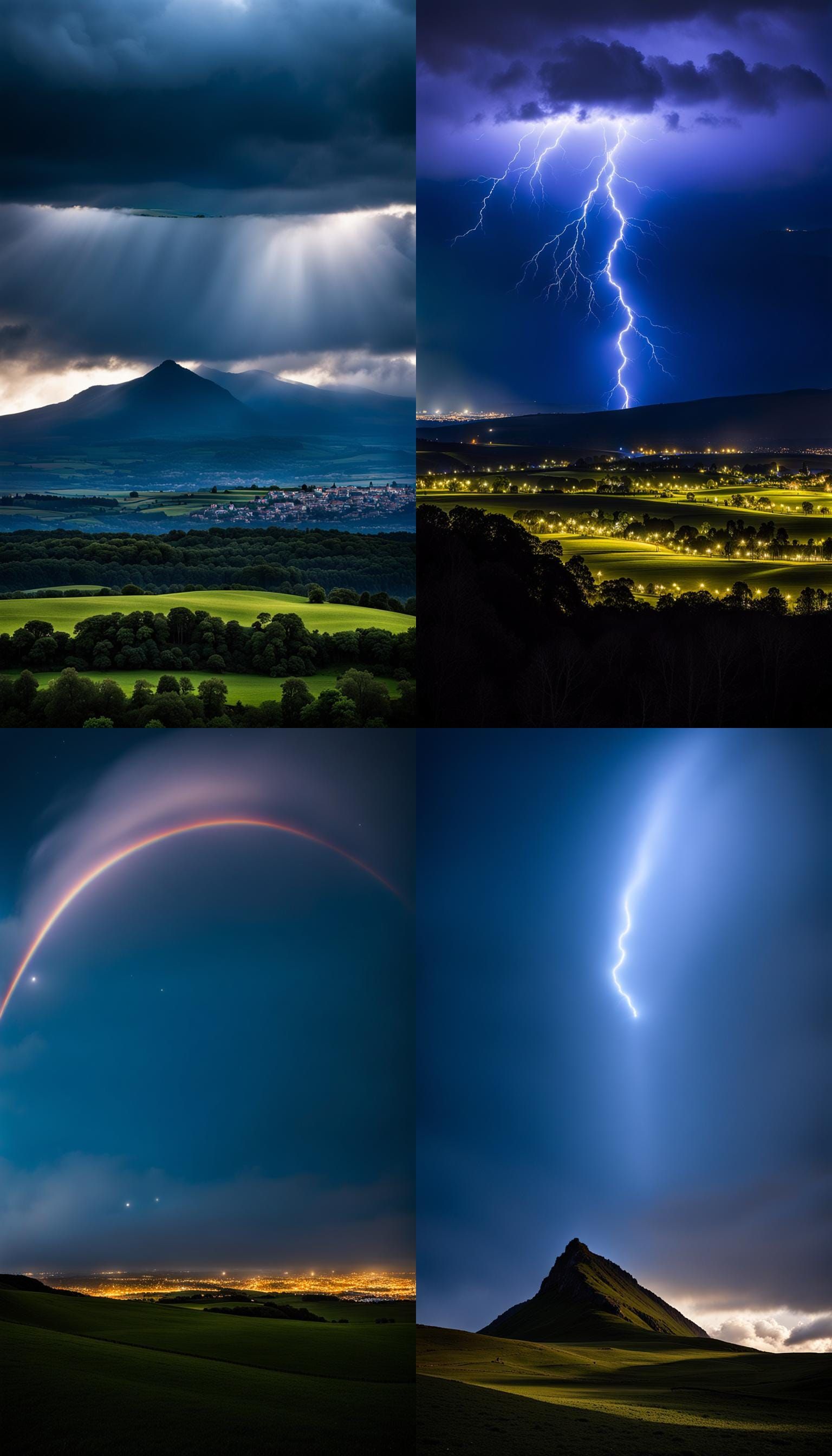 Ascent from Hell: Figures Climbing to Heaven