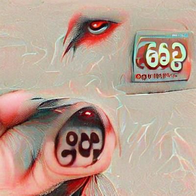 Abstract Image Generated From Blank Prompt