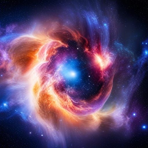 Epic Supernova Illuminates Galaxy Starscape