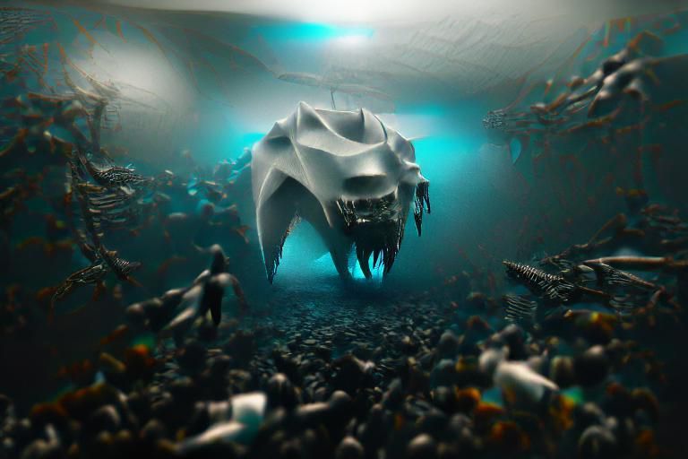 Leviathan Emerges from Creation Pit