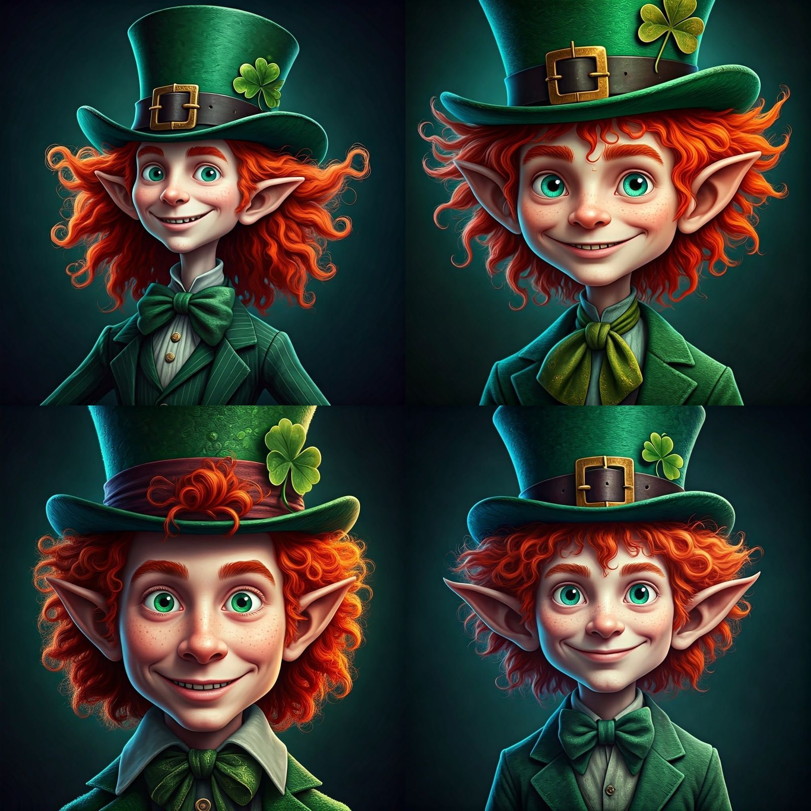 Leprechaun in The Nightmare Before Christmas Style
