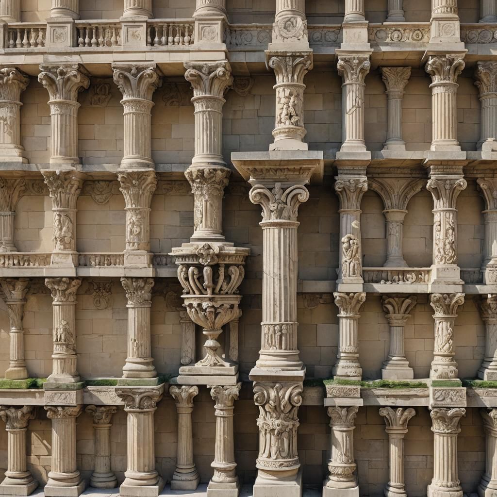 Arcadian Architecture with Golden Ratio Design