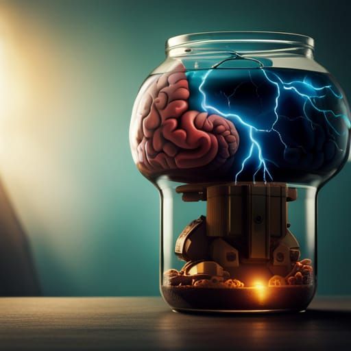 Cyborg Brain Jar