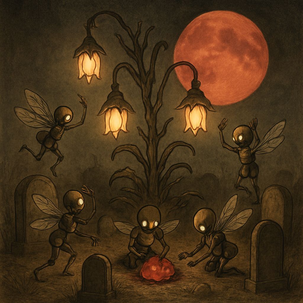 Winged Nanobutts Interpretive Performance Necromancy Memento...