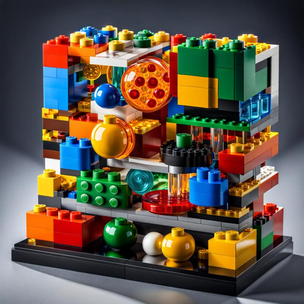 Lego Cell Diorama: Microscopic Anatomy in 3D