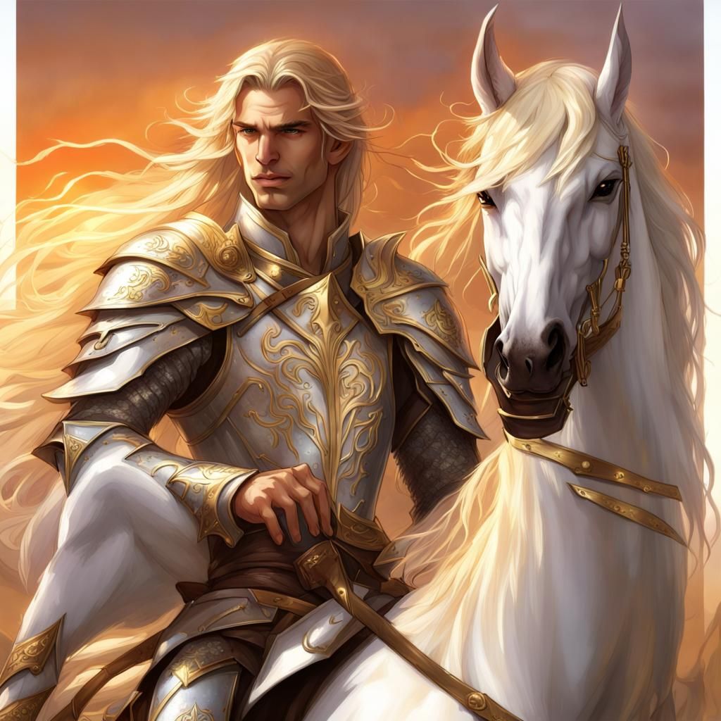 Glorfindel on his white horse
