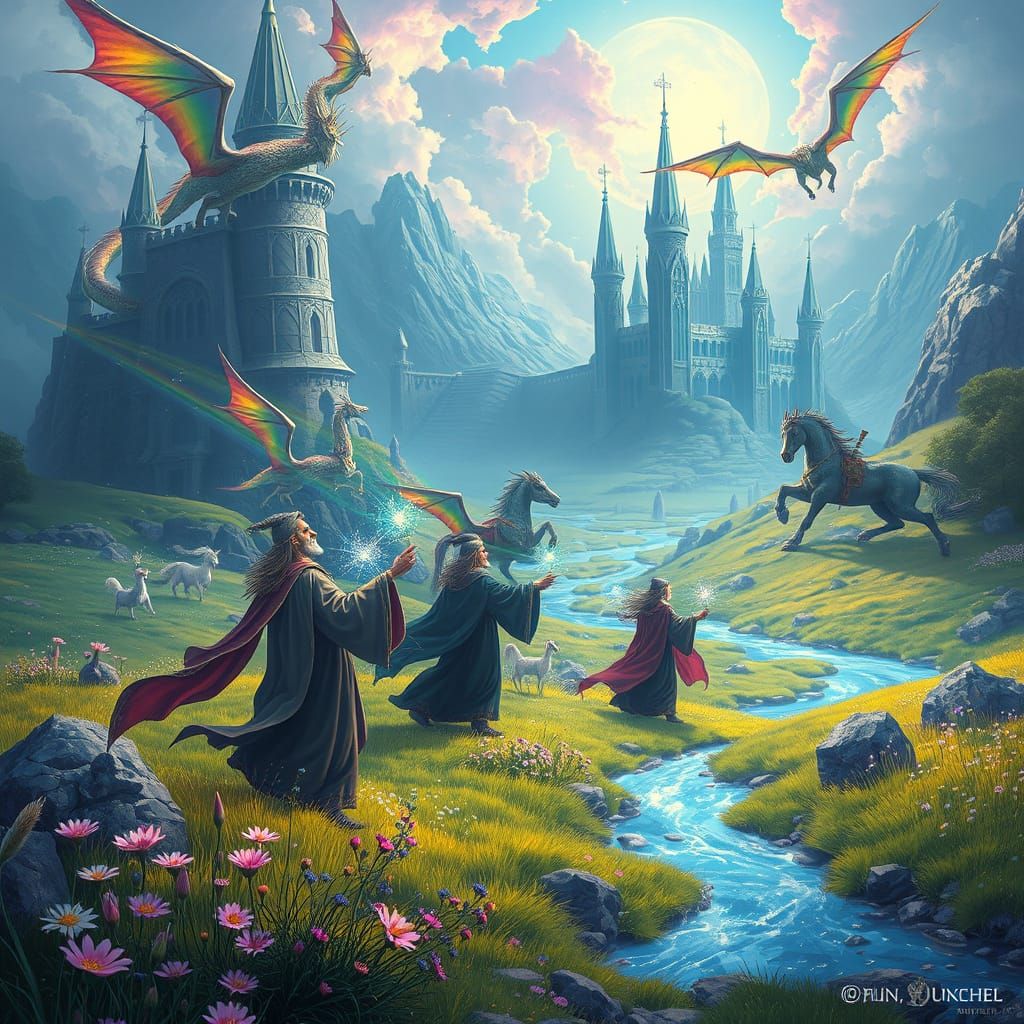 Magical Kingdom with Rainbow Milk Magic