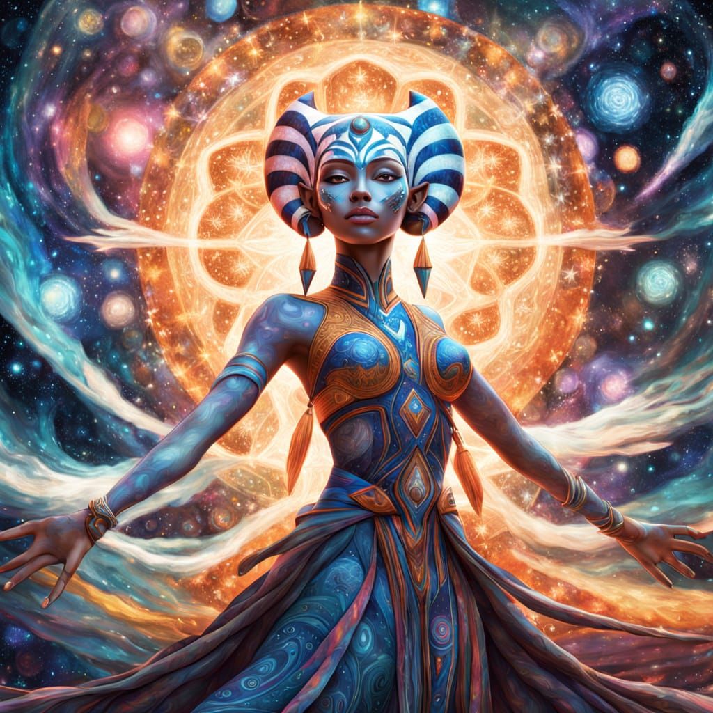 Ethereal Cosmic Goddess