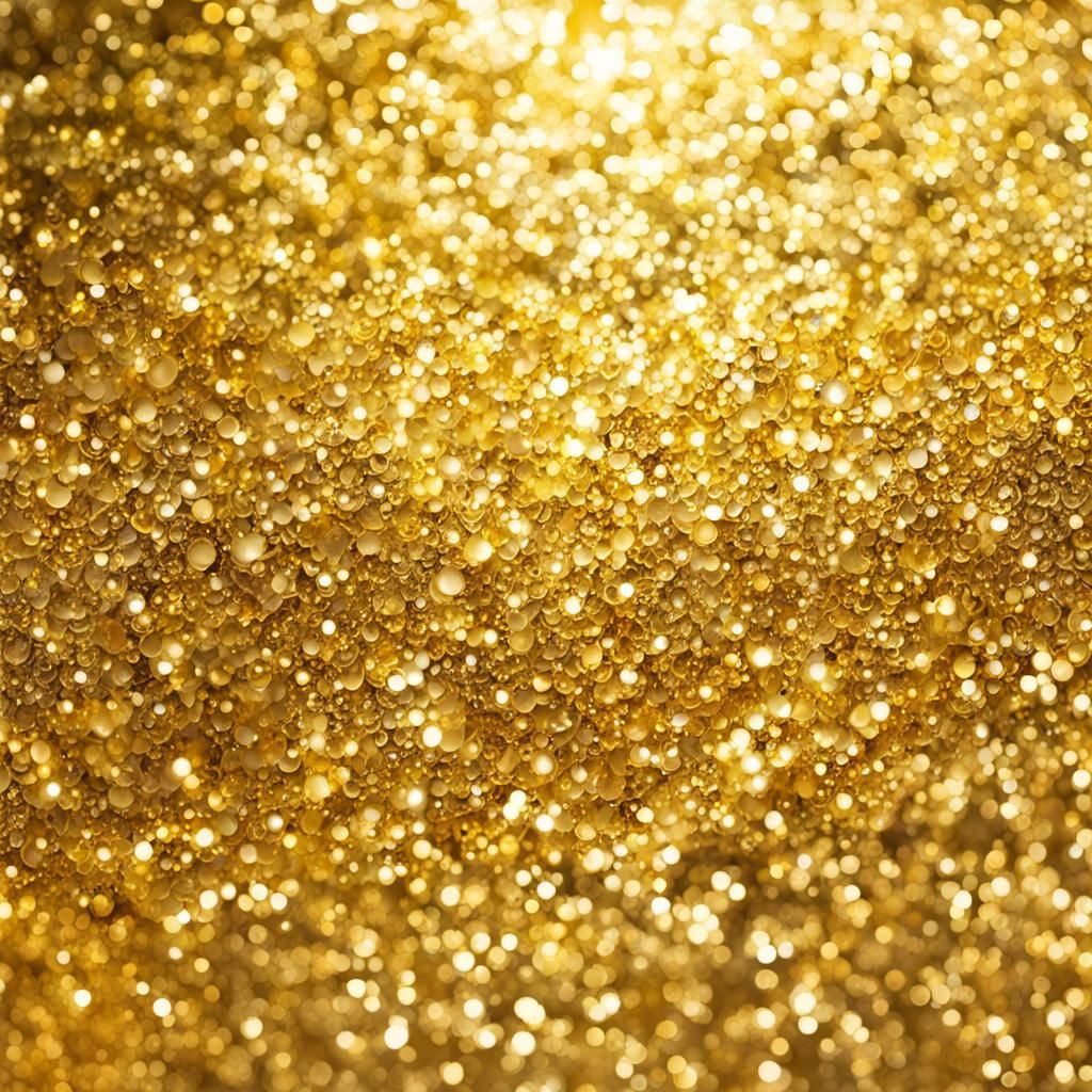 Gleaming Gold Field Illustration