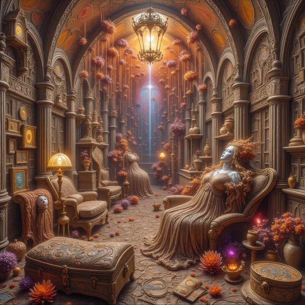 Colossal Attic Overflowing with Antique Treasures