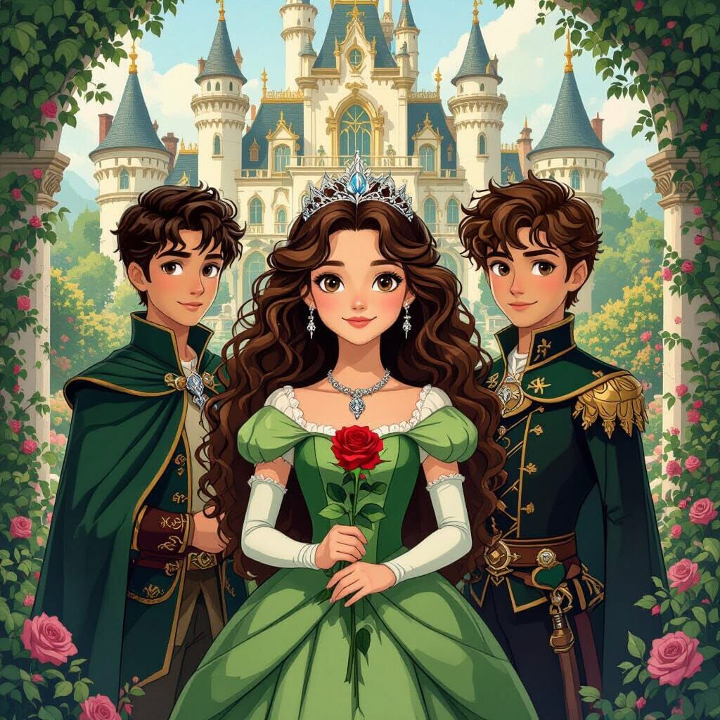 Aschen with the Capricorn King and Scorpio Prince