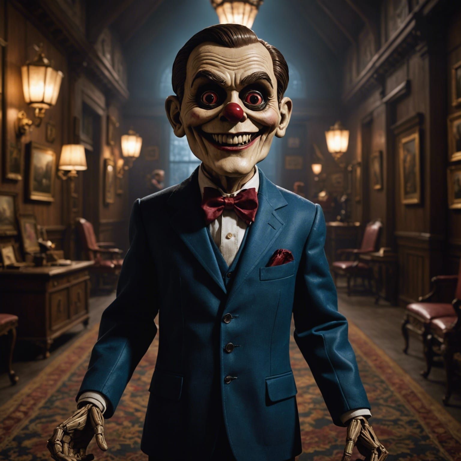 Slappy the dummy from "Goosebumps"