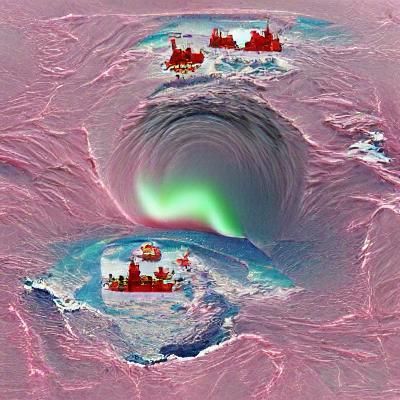 The North Pole: AI Interpretation