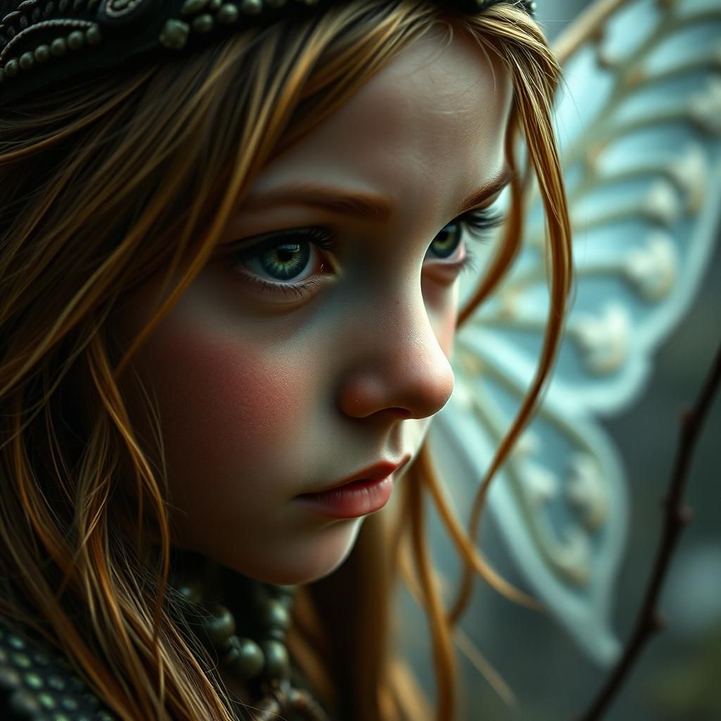 Elf and Fairy Staring Intently