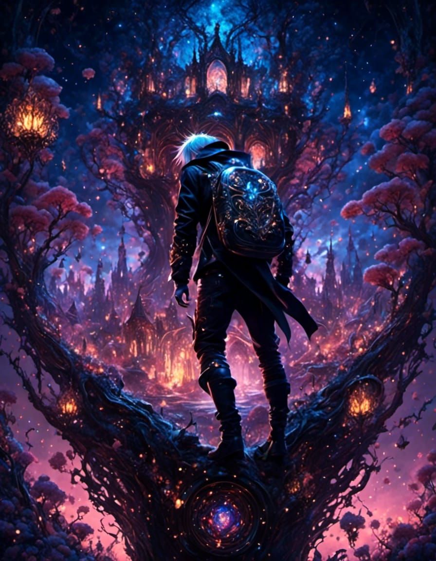 Detailed Emo Male Character