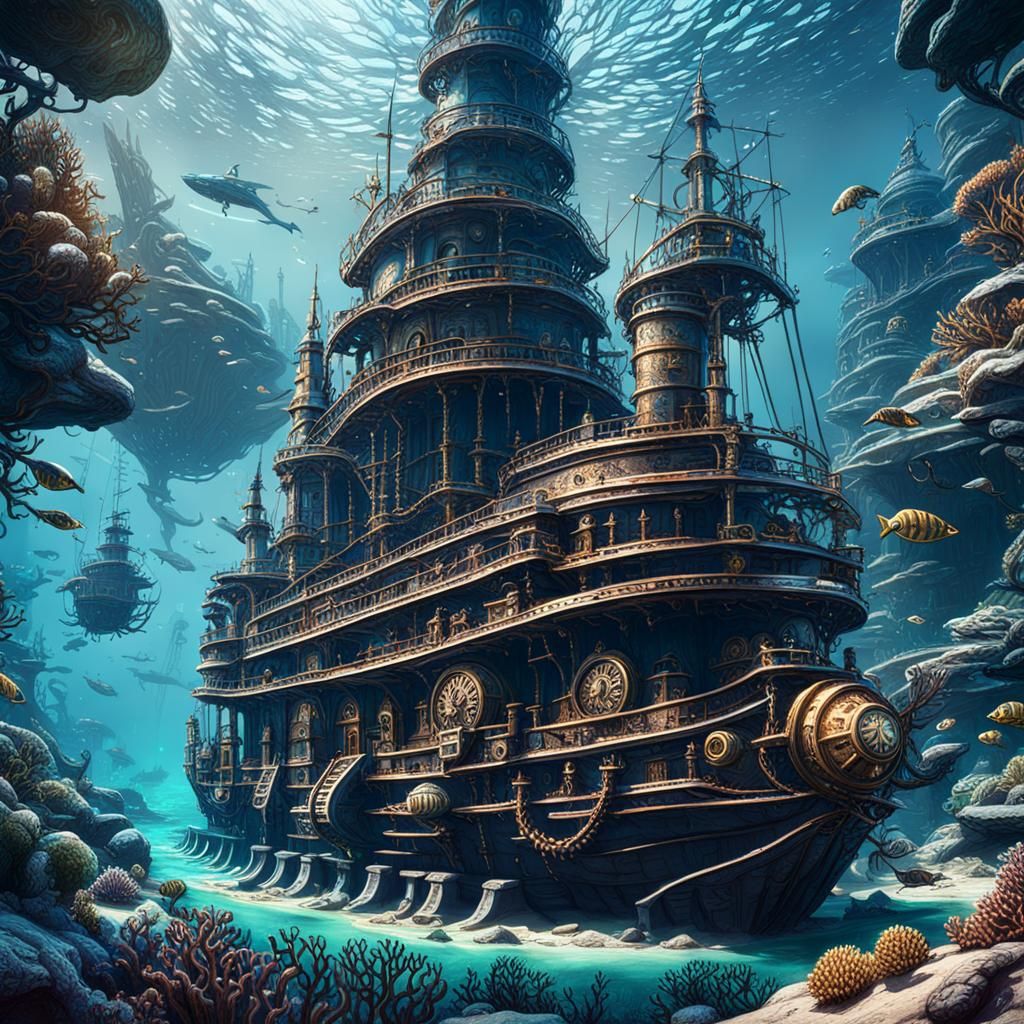20000 Leagues Under the Sea: Fantasy Concept Art