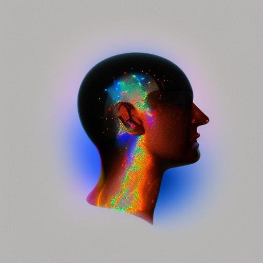 Holographic Cosmic Emotion in Mixed Media