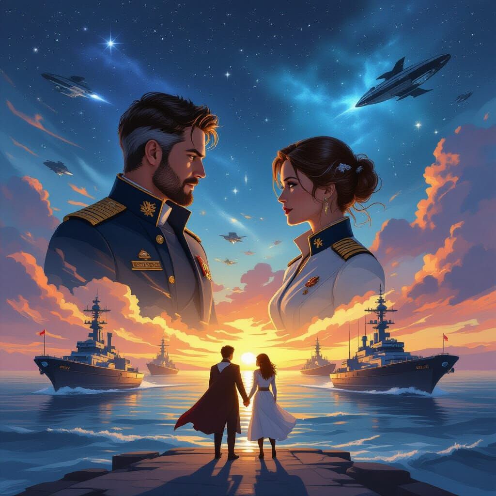 Sci-Fi Commanders' Final Battle of Love and Loss