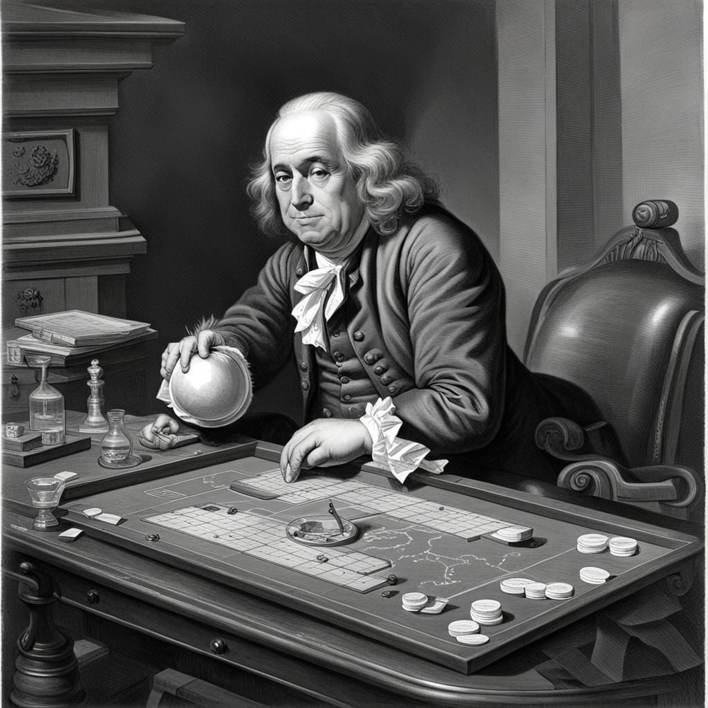 Benjamin Franklin Plays Operation