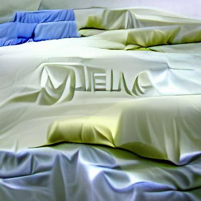Metallic Bed Sheets in Silver and Gold