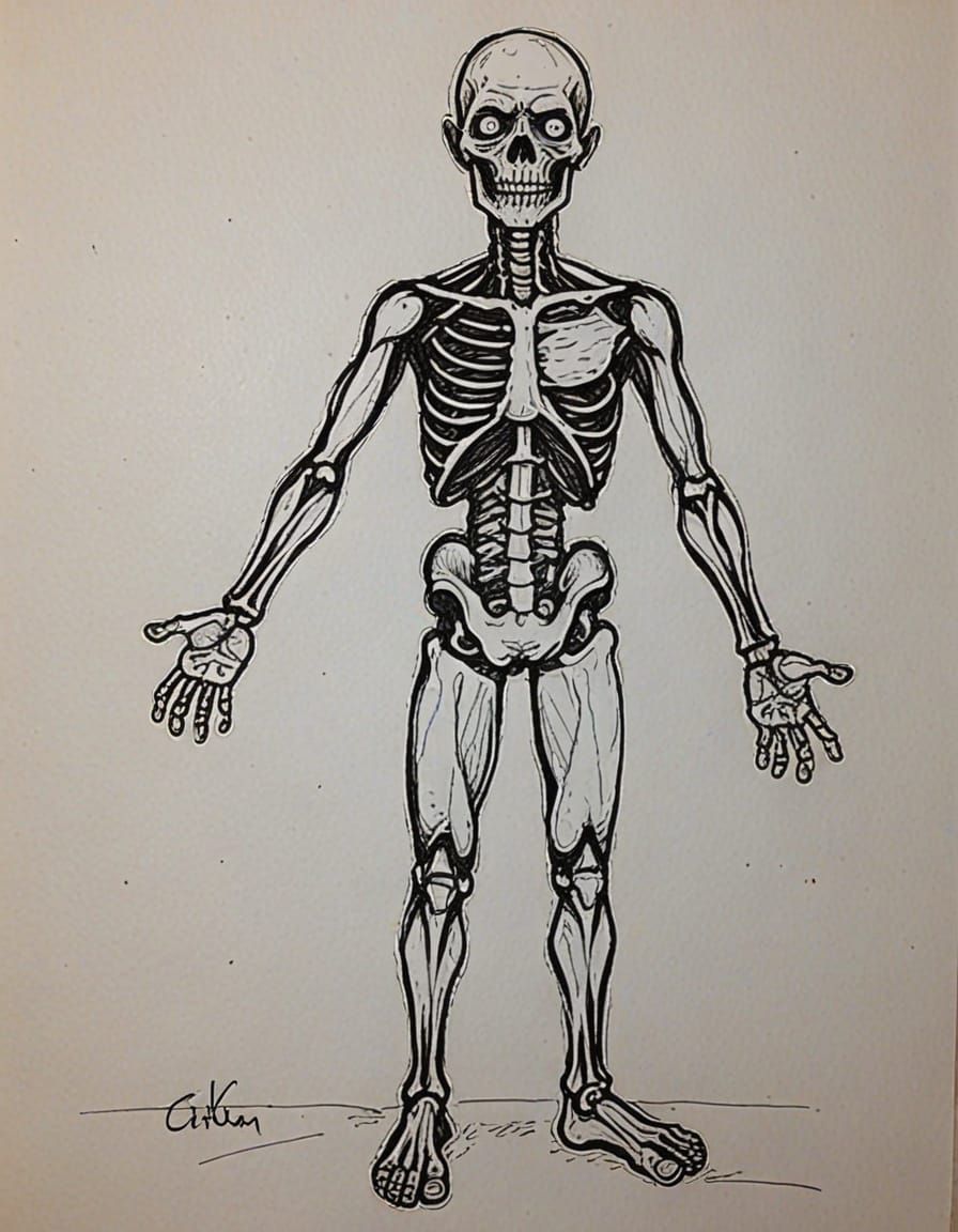 Abysmal Artwork Exposed: Amateur Drawing with Poor Technique...