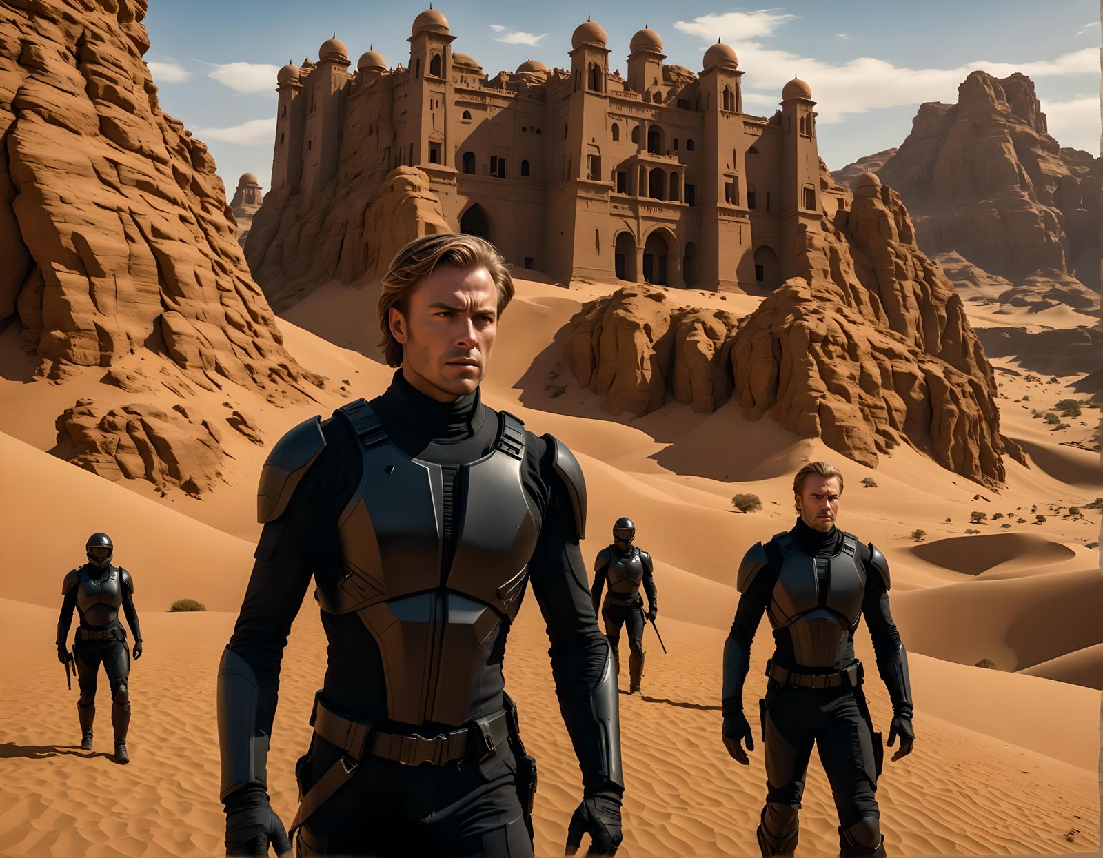 Paul Atreides and the Fremen of Arrakis