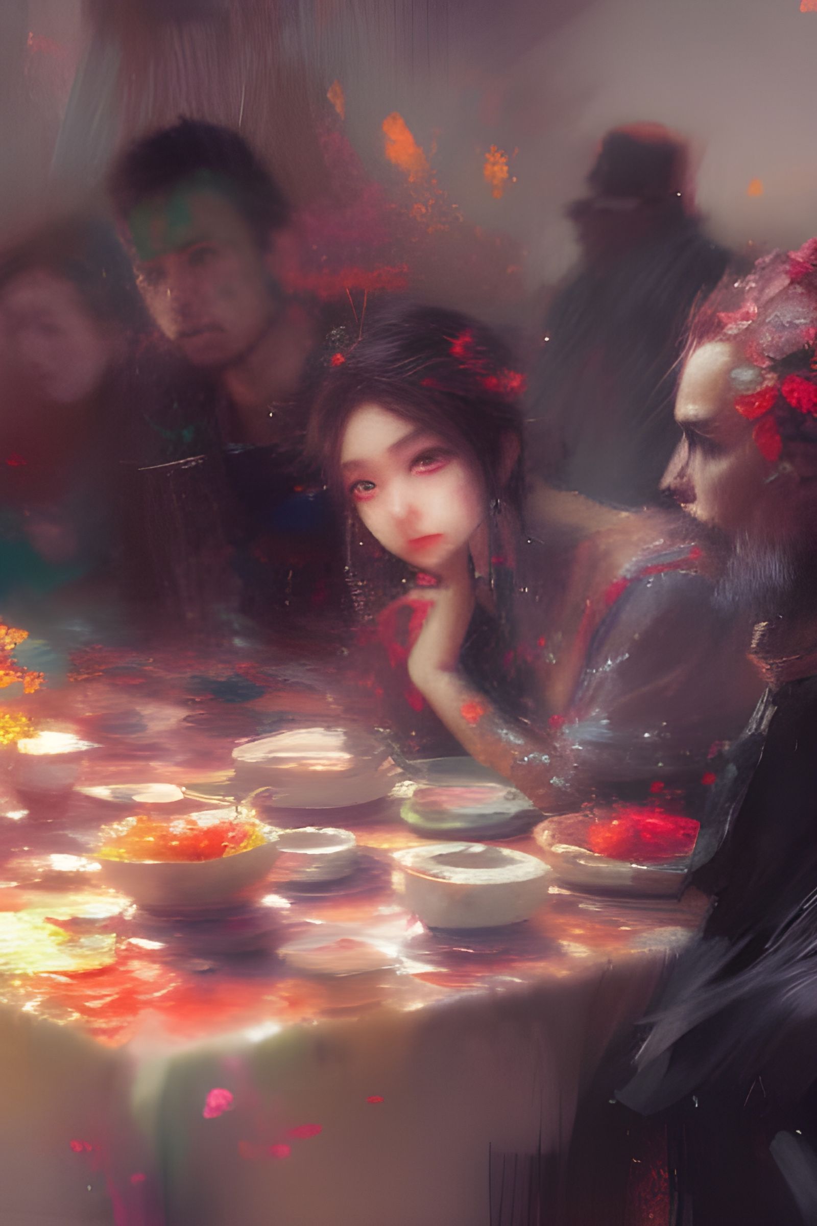 Psychedelic Fantasy Feast in 8K Resolution