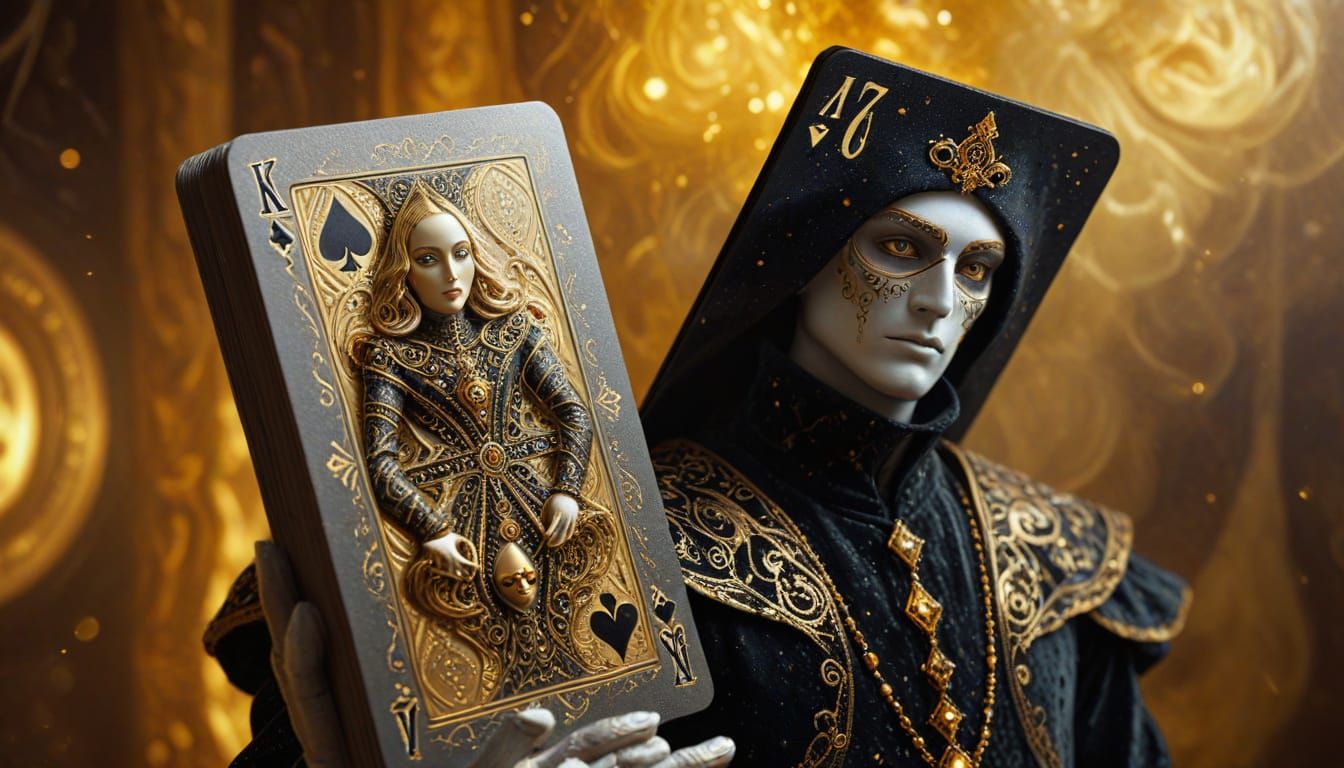 Renaissance Fantasy Characters Emerge From Magical Playing C...