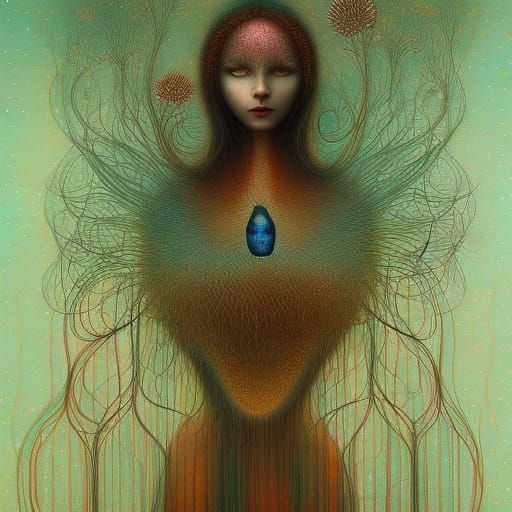 People Raised by Animals: Magic Realism Carvings