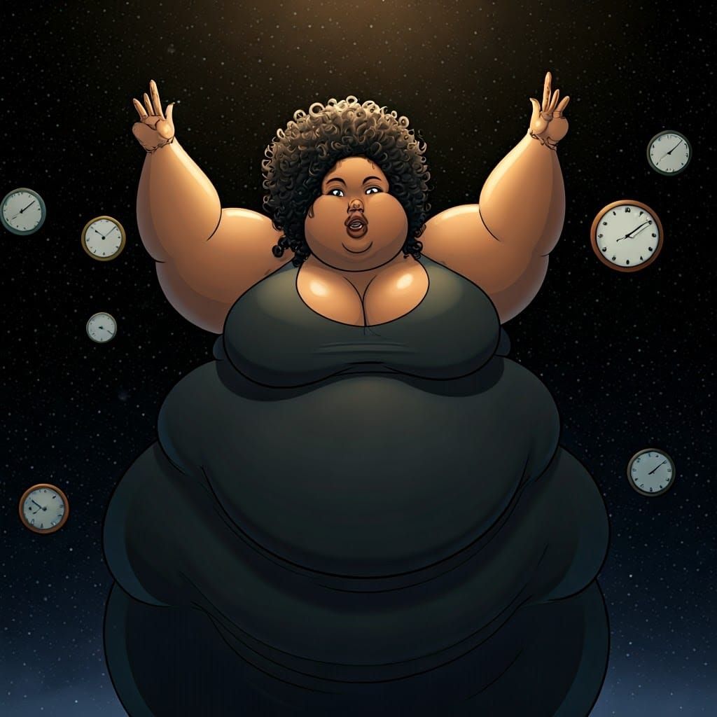 Celebrating the New Year with a Bombshell in Comic Book Styl...