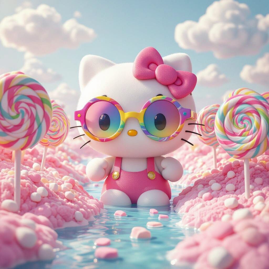 Hello Kitty's Kawaii Portal to a Candy Land