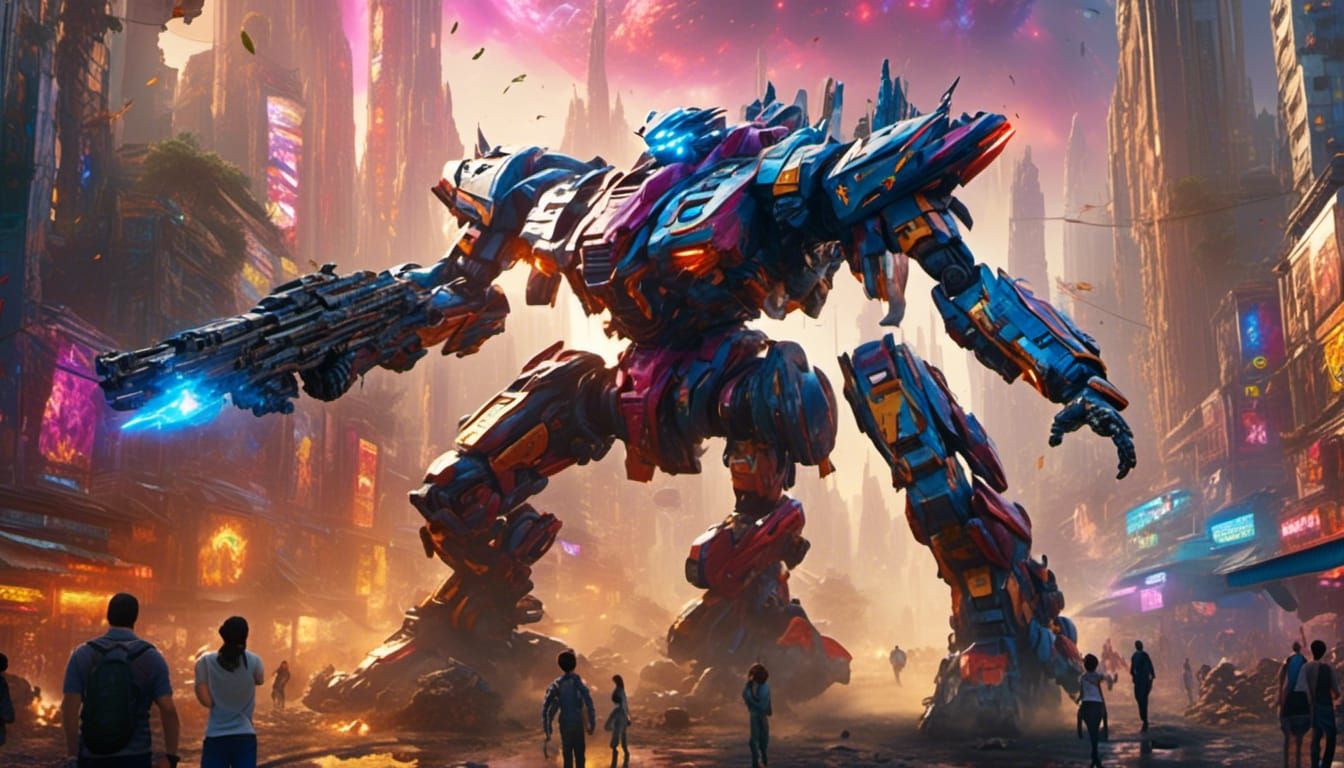 Next-Generation Jaeger Mecha Ready for Kaiju Defense