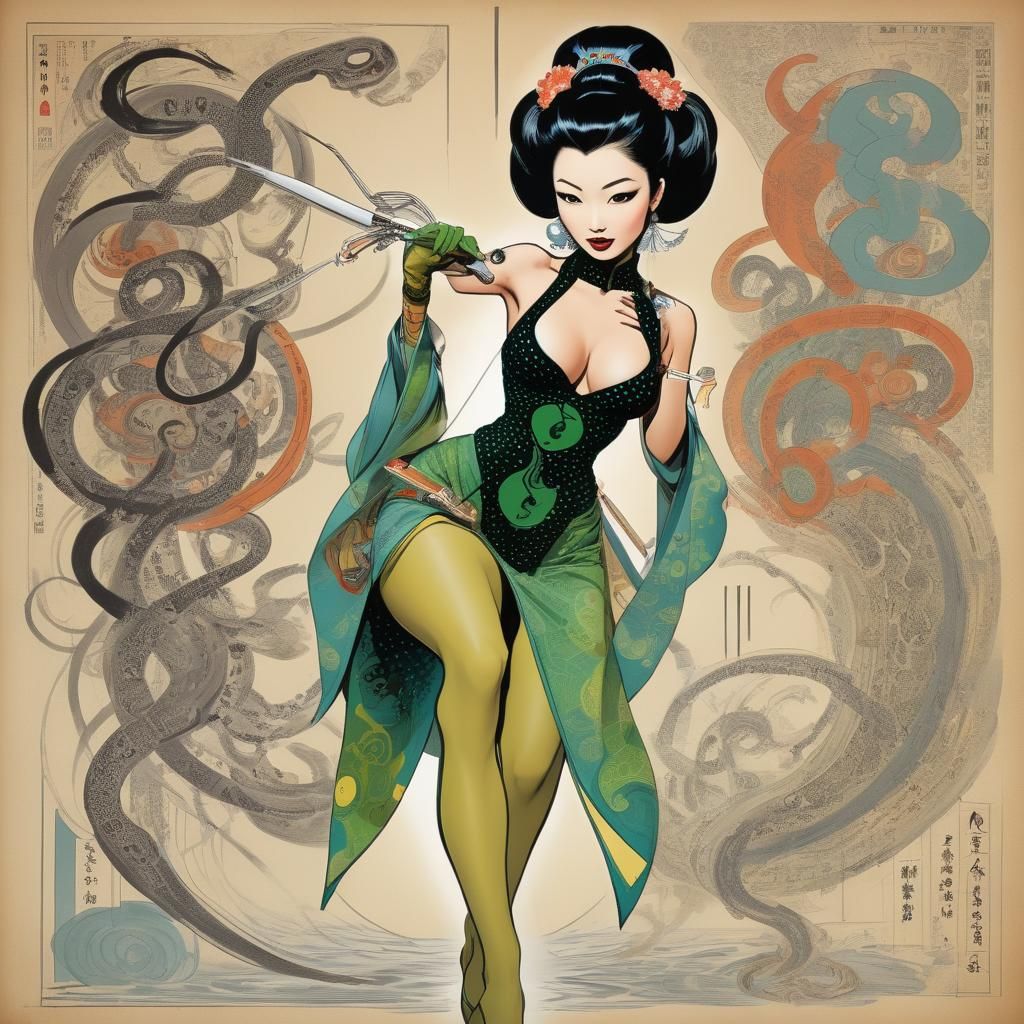 Jaguar Masked Ninja Spy Awaits Weirdness