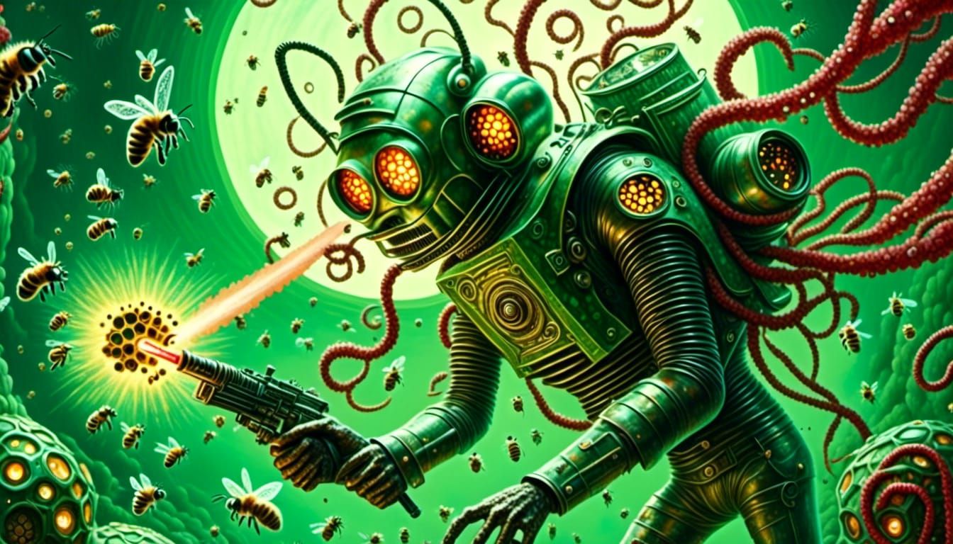 Bizarre Alien Bee Hunter